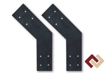 Барнхаус Пластина крепежная плоская угловая угол 135°