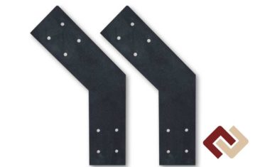 Барнхаус Пластина крепежная плоская угловая угол 135°